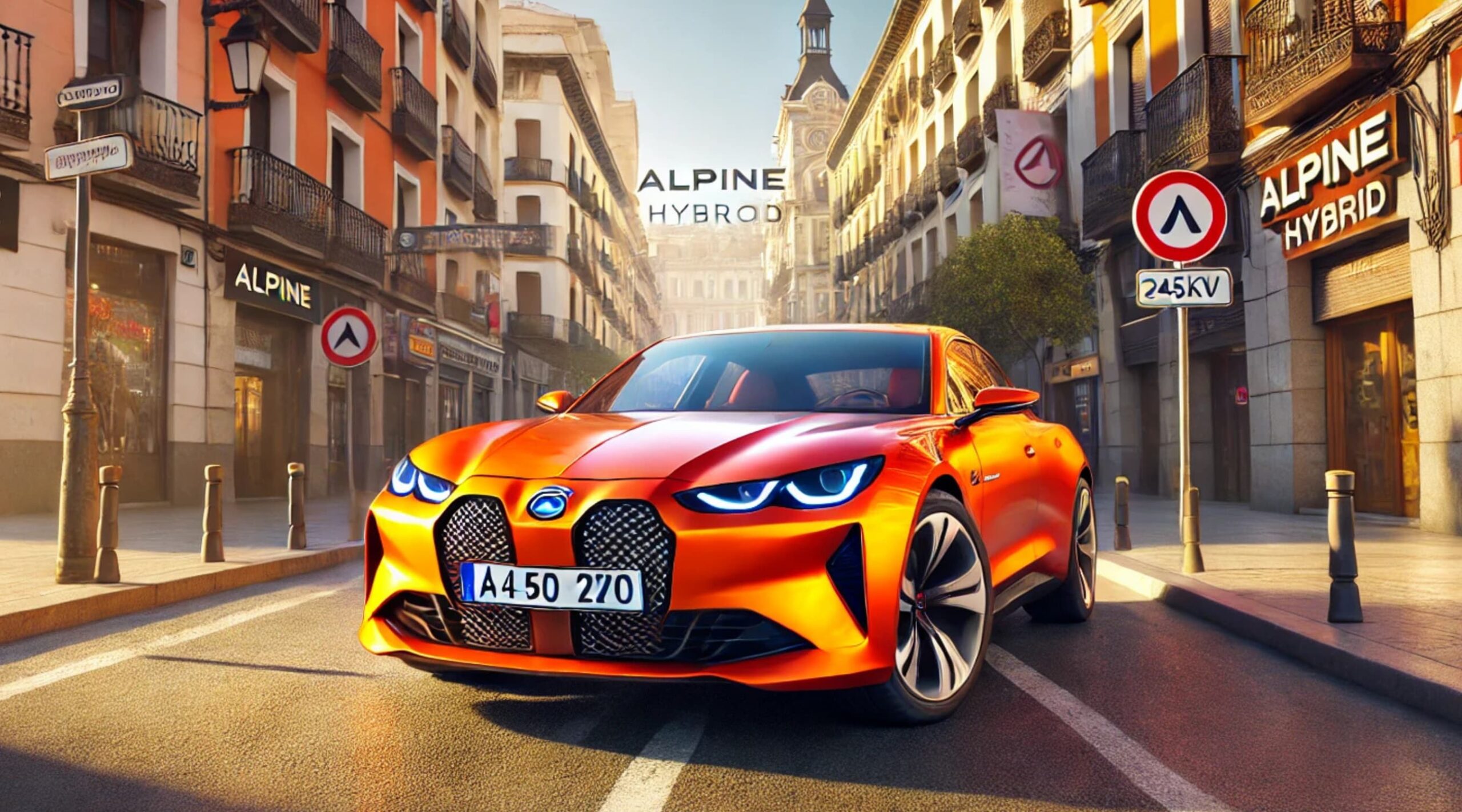 Mejores Coches  Renting alpine hibrido