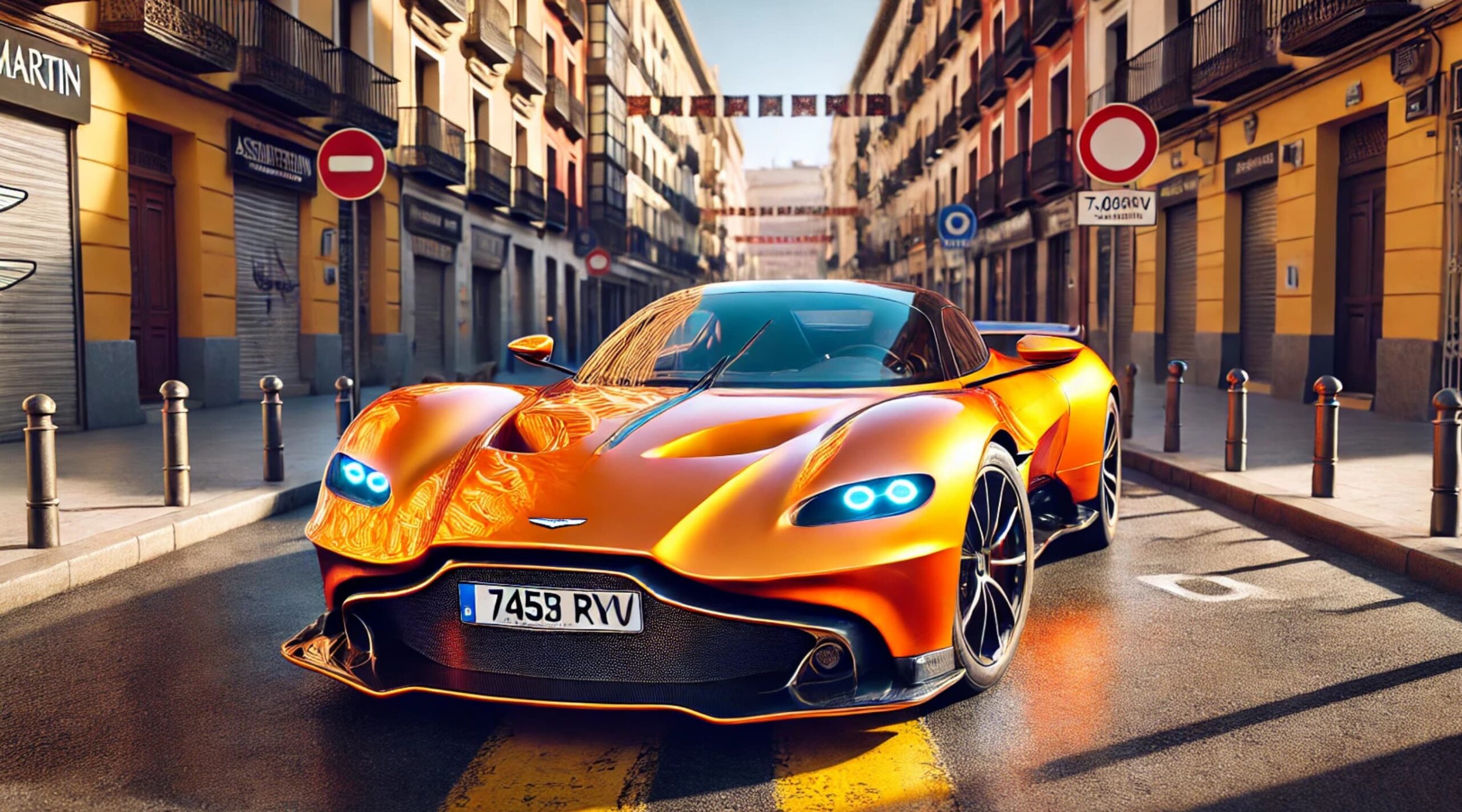 Como funciona el Renting aston martin valkyrie