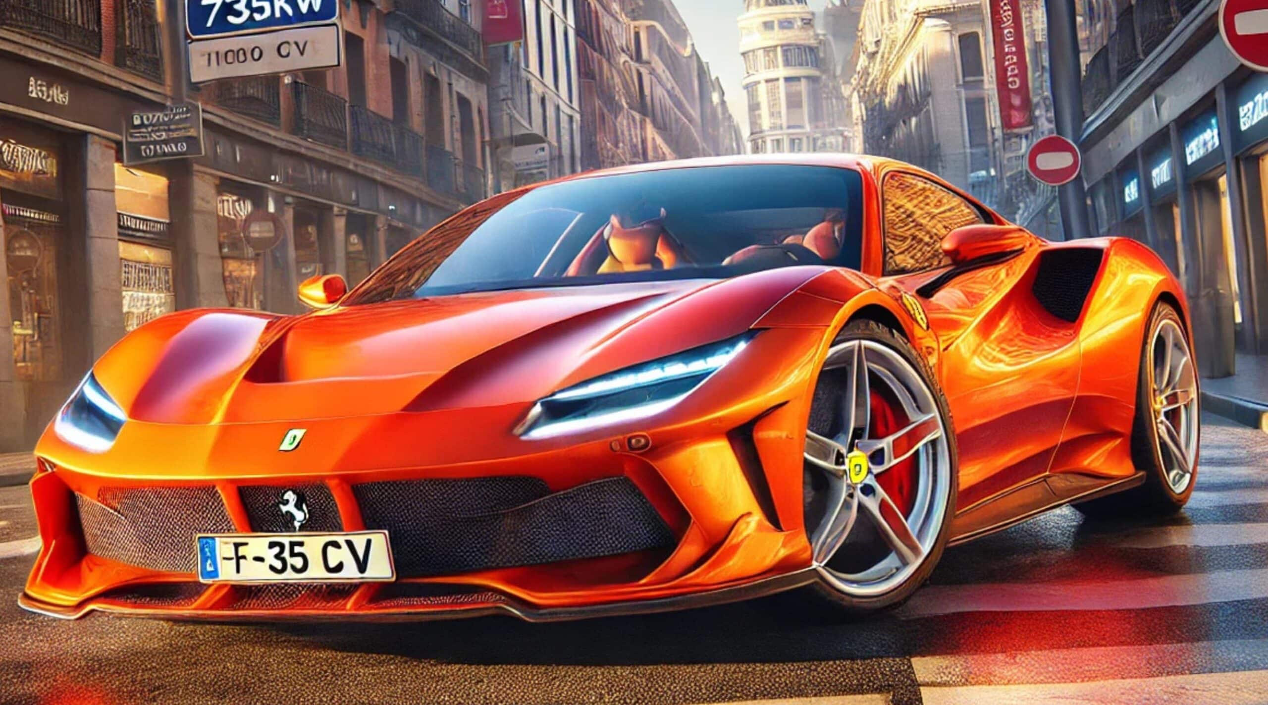 Como funciona el Renting ferrari electrico