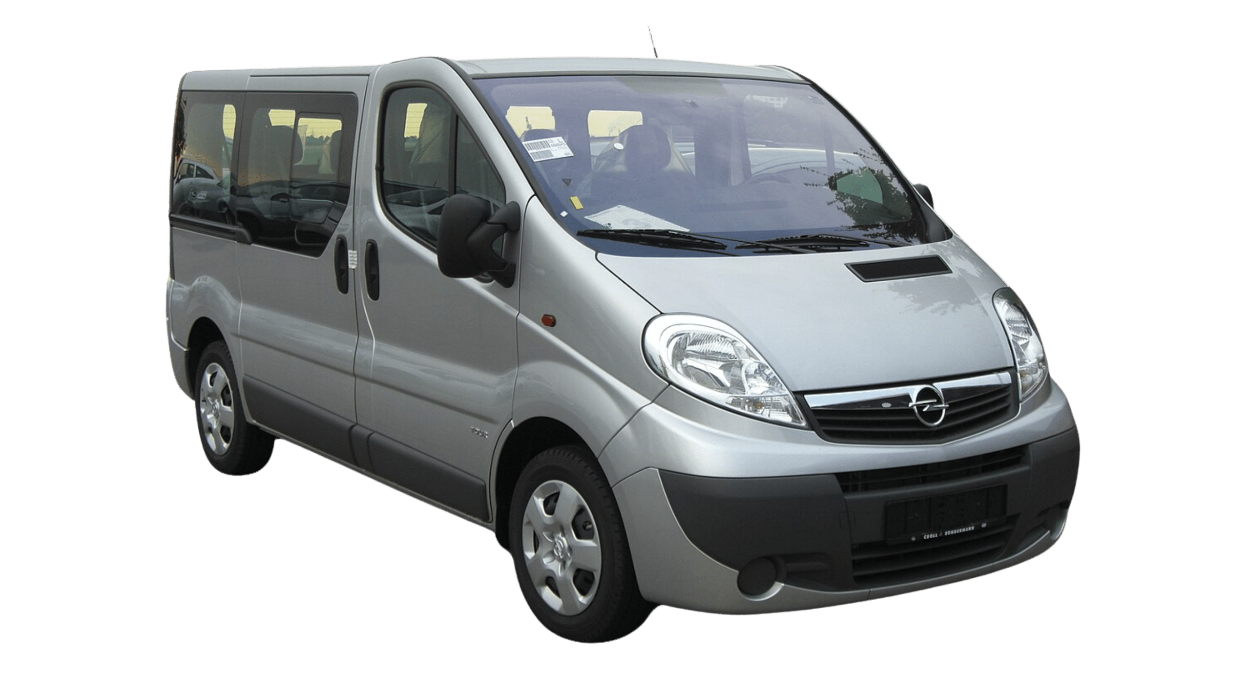 Ficha técnica Renting opel vivaro