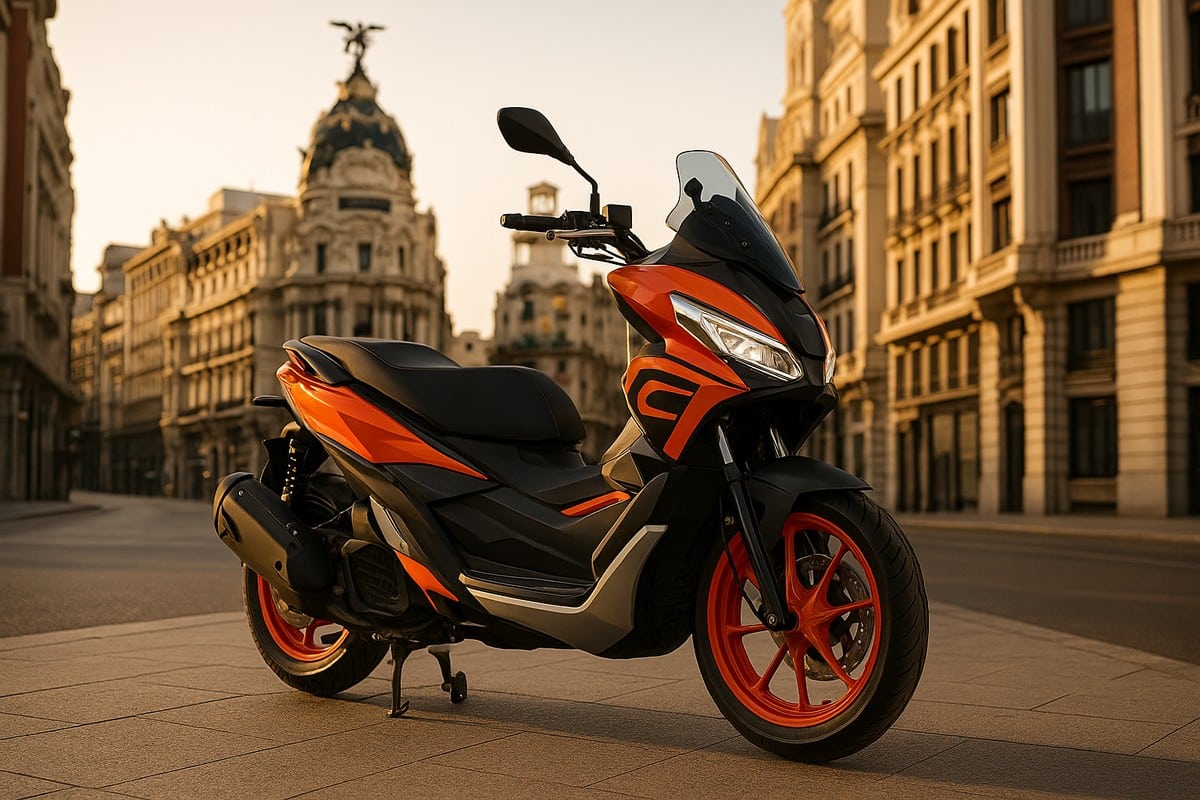 aprilia sr gt 200